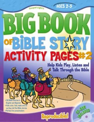 Cover of Big Book of Bible Story Activity Pages #2 [With CDROM]