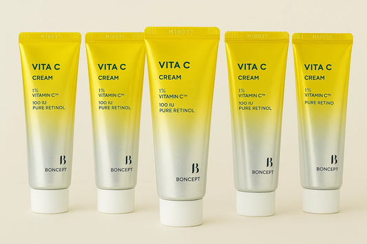 5 pcs Vita C Vitamin C Face Cream 50ml Brightening and Anti Aging Retinol Korean