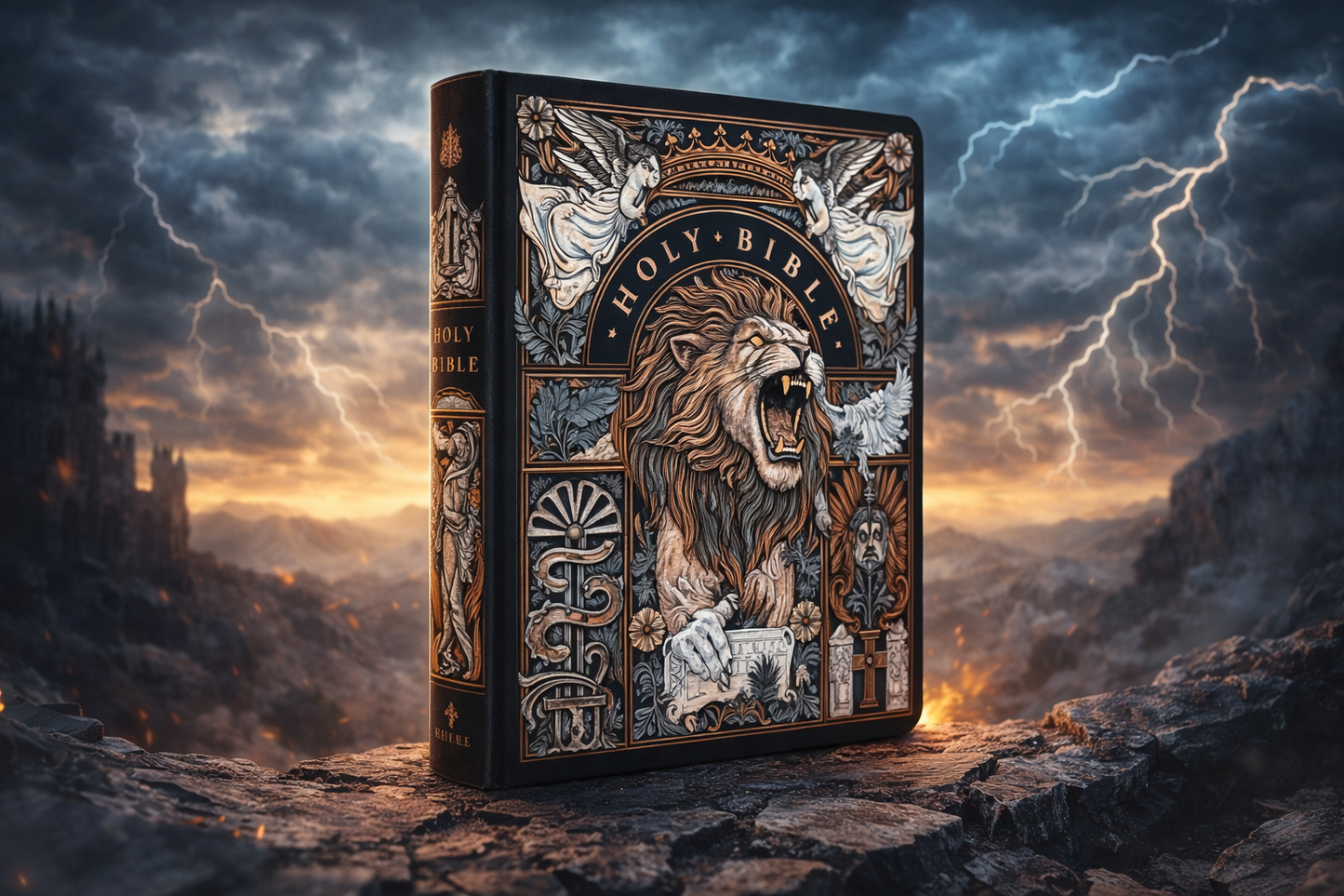 ESV Journaling Study Bible, Artist Series (Hardcover, Joshua Noom, the Lion and the Lamb)