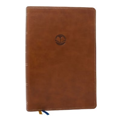 Student Study Bible: A Guide to Knowing and Living God's Word (Nkjv, Brown Leathersoft, Red Letter, Comfort Print)