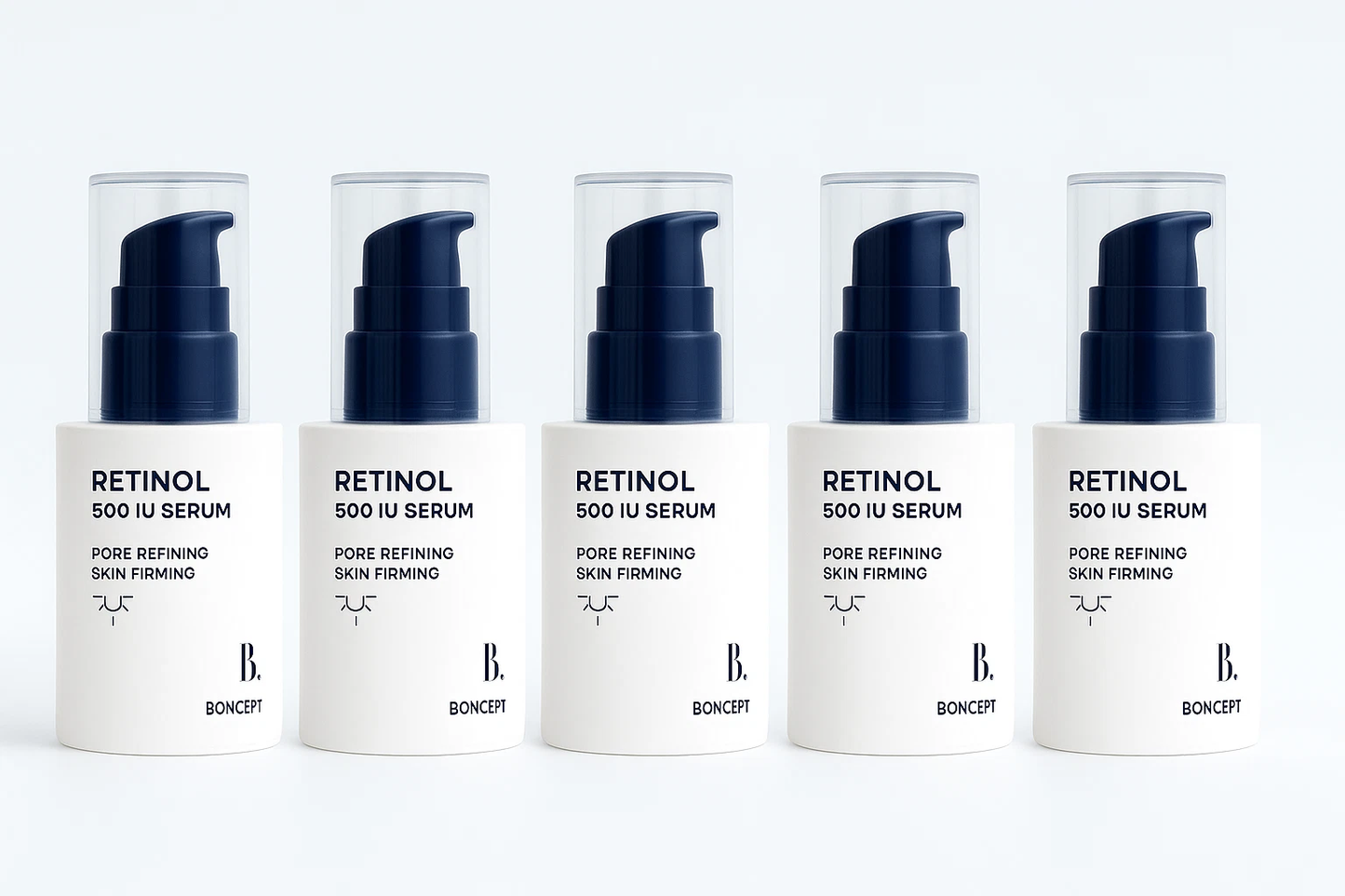 5pcs Korean Retinol 500 IU Serum Anti Aging Wrinkle Firming Hydrating Face Care