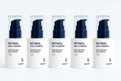 5pcs Korean Retinol 500 IU Serum Anti Aging Wrinkle Firming Hydrating Face Care