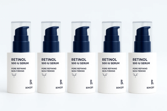 5pcs Korean Retinol 500 IU Serum Anti Aging Wrinkle Firming Hydrating Face Care