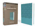 NIV, Super Giant Print Reference Bible, Imitation Leather, Blue, Red Letter Edition (Special)