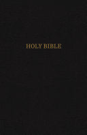 KJV, Reference Bible, Personal Size Giant Print, Leather-Look, Black, Red Letter Edition