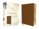 Flourish: The NIV Bible for Women, Leathersoft, Brown, Comfort Print - stevensbooks