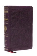 KJV Large Print Reference Bible, Purple Leathersoft, Red Letter, Comfort Print (Sovereign Collection): Holy Bible, King James Version - stevensbooks