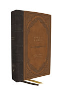KJV Holy Bible: Giant Print Thinline Bible, Brown Leathersoft, Red Letter, Comfort Print (Thumb Indexed): King James Version (Vintage Series)