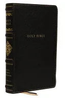 Kjv, Sovereign Collection Bible, Personal Size, Genuine Leather, Black, Red Letter Edition, Comfort Print: Holy Bible, King James Version - stevensbooks
