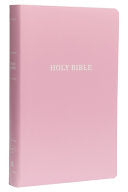 KJV, Gift and Award Bible, Imitation Leather, Pink, Red Letter Edition