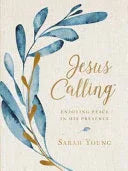 Jesus Calling, Large Text Cloth Botanical, with Full Scriptures: Enjoying Peace in His Presence (a 365-Day Devotional) - The Perfect Christian Christm