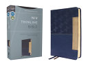 Niv, Thinline Bible, Leathersoft, Blue, Red Letter, Comfort Print