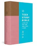 ESV Teen Study Bible (Trutone, Blush/Caramel) - stevensbooks