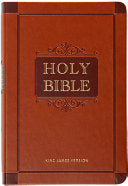 KJV Holy Bible Giant Print Compact Sienna