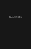 KJV, Pew Bible, Hardcover, Black, Red Letter Edition