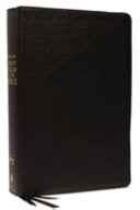 NKJV, Spirit-Filled Life Bible, Third Edition, Genuine Leather, Black Indexed, Red Letter Edition, Comfort Print: Kingdom Equipping Through the Power