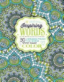 Inspiring Words Coloring Book: 30 Verses from the Bible You Can Color