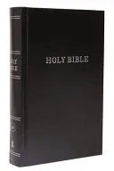 KJV, Pew Bible, Large Print, Hardcover, Black, Red Letter Edition - stevensbooks