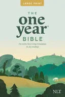 One Year Premium Slimline Bible-NLT-Large Print 10th Anniversary - stevensbooks