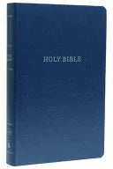 KJV, Gift and Award Bible, Imitation Leather, Blue, Red Letter Edition