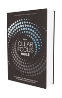 Nirv, Clear Focus Bible, Hardcover, Charcoal/Blue: Read More of the Bible with Better Focus