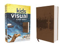 Niv, Kids' Visual Study Bible, Leathersoft, Bronze, Full Color Interior: Explore the Story of the Bible---People, Places, and History