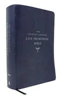 Niv, Charles F. Stanley Life Principles Bible, 2nd Edition, Leathersoft, Blue, Comfort Print: Holy Bible, New International Version - stevensbooks