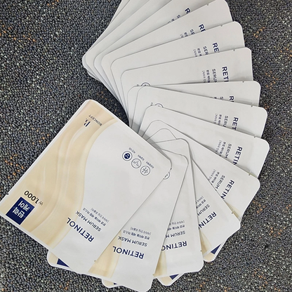 5 pcs Retinol Serum Face Masks 23g Anti Aging Hydrating Firming Set