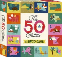 50 States Bingo Game: A Bingo Game for Explorers - stevensbooks