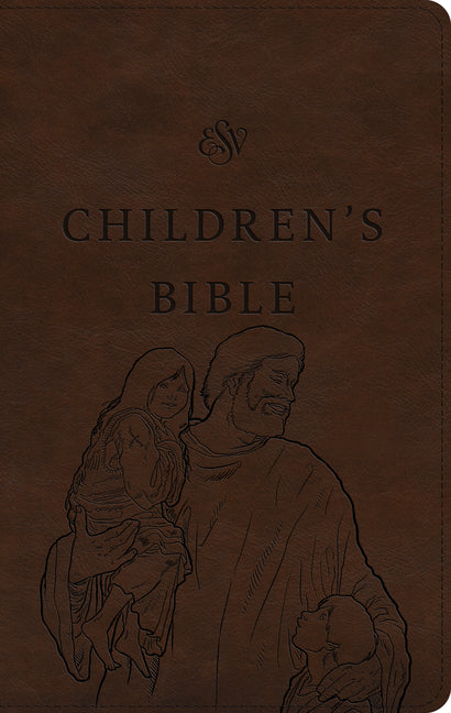 ESV Children's Bible (Trutone, Brown, Let the Children Come Design) - Ingram