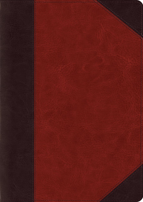ESV Study Bible, Large Print (Trutone, Brown/Cordovan, Portfolio Design) - Ingram