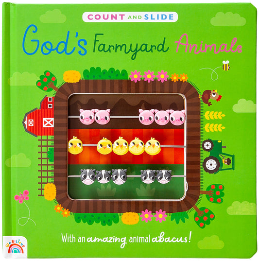 God's Farmyard Animals: A Count and Slide Book - Ingram