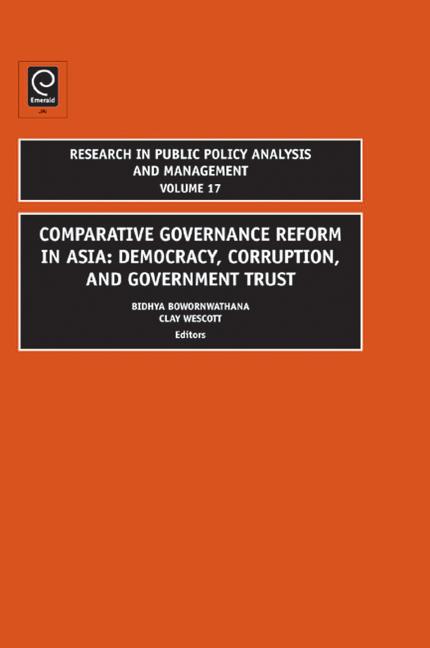 Comparative Governance Reform in Asia: Democracy, Corruption, and Government Trust - Ingram