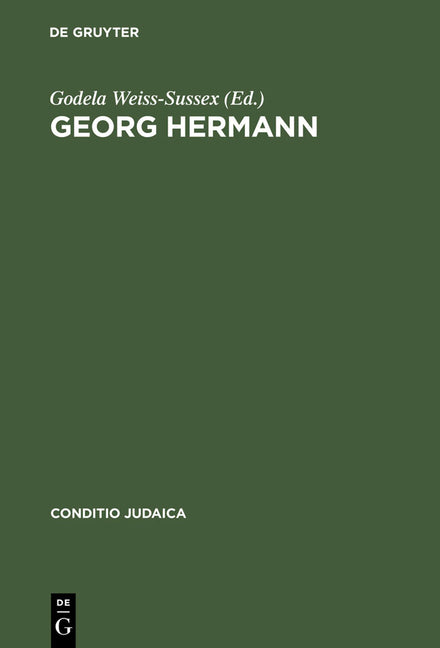 Georg Hermann: Deutsch-Jüdischer Schriftsteller Und Journalist, 1871--1943 (Reprint 2012) - Ingram