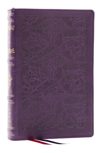 RSV Personal Size Bible with Cross References, Purple Leathersoft, (Sovereign Collection) - Ingram