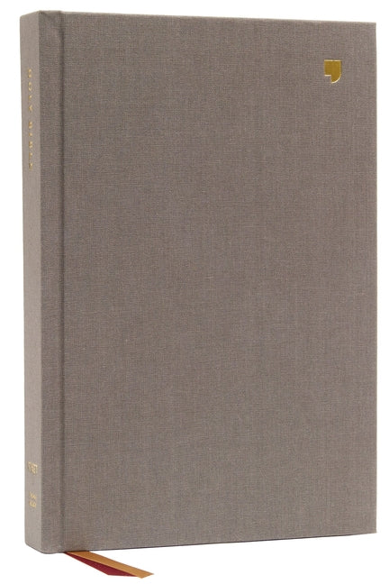 Net Bible, Thinline Large Print, Cloth Over Board, Gray, Comfort Print: Holy Bible - Ingram