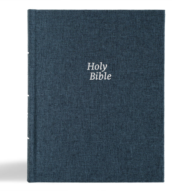 CSB Notetaking Bible, Revive Our Hearts Edition, Denim Cloth Over Board: With Prayers and Encouragement from Nancy DeMoss Wolgemuth - Ingram