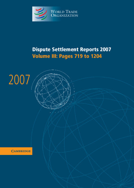 Dispute Settlement Reports 2007 - Ingram