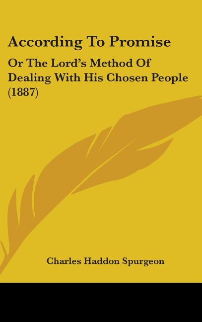 According To Promise: Or The Lord's Method Of Dealing With His Chosen People (1887) - Ingram