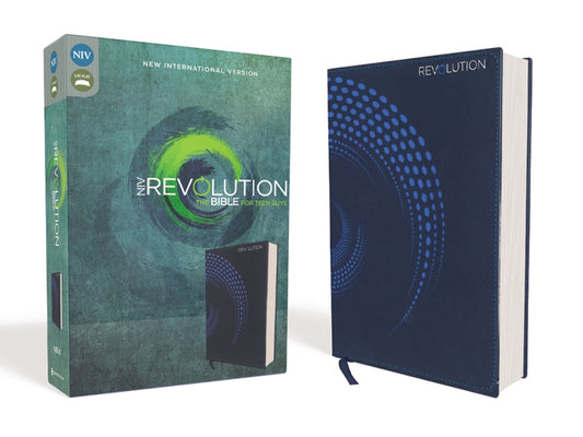 NIV, Revolution Bible, Imitation Leather, Blue: The Bible for Teen Guys (Special) - Ingram