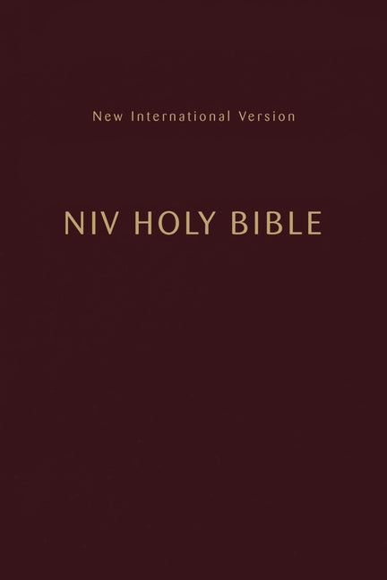 Niv, Holy Bible, Compact, Paperback, Burgundy, Comfort Print - Ingram