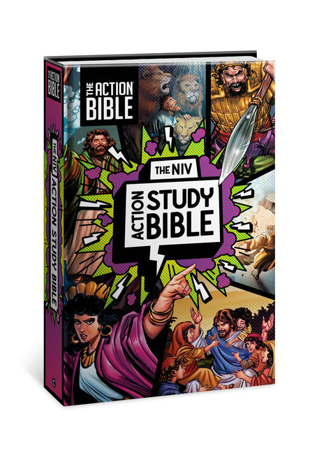 NIV Action Study Bible, Hardcover, Full Color - Ingram