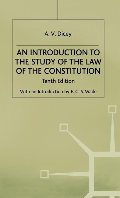 Introduction to the Study of the Law of the Constitution (1979) - Ingram