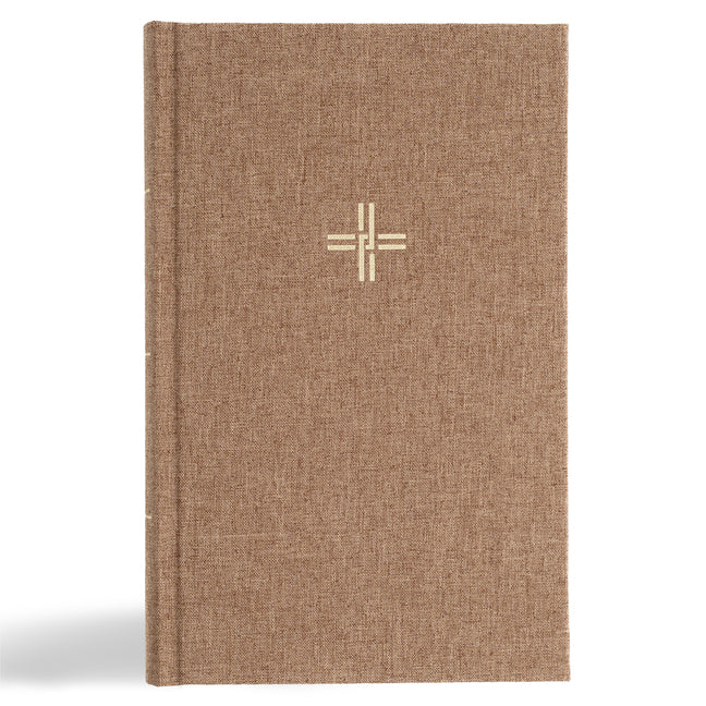 CSB Single-Column Personal Size Reference Bible, Brown Cloth Over Board - Ingram