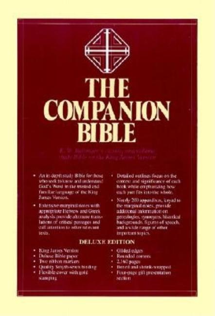 Companion Bible-KJV (Burgundy Bonded Leather) - Ingram