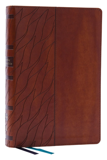Encountering God Study Bible: Insights from Blackaby Ministries on Living Our Faith (Nkjv, Brown Leathersoft, Red Letter, Comfort Print) - Ingram