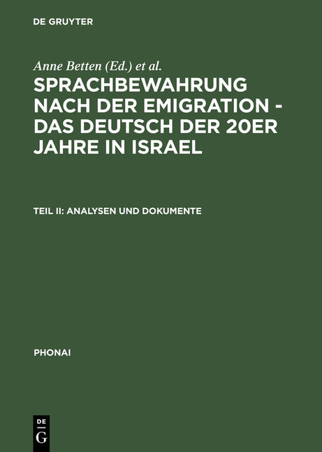 Analysen und Dokumente (Reprint 2012) - Ingram