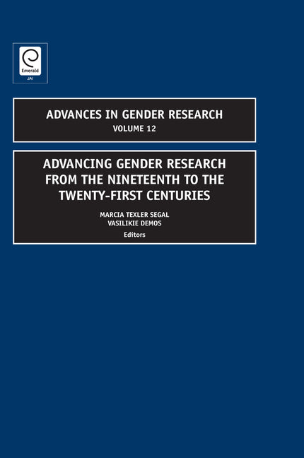 Advancing Gender Research from the Nineteenth to the Twenty-First Centuries - Ingram