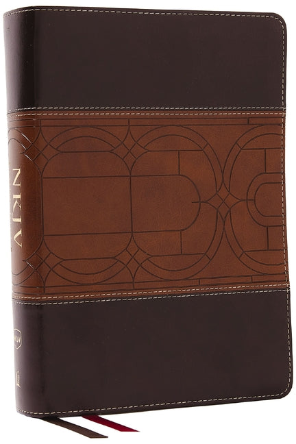 NKJV Study Bible, Leathersoft, Brown, Full-Color, Thumb Indexed, Comfort Print: The Complete Resource for Studying God's Word - Ingram