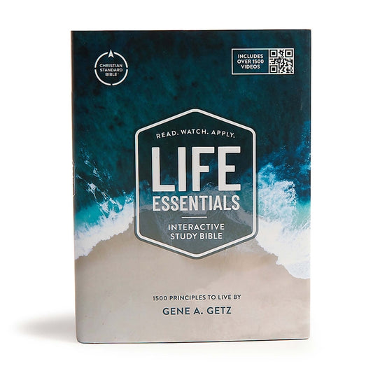 CSB Life Essentials Study Bible, Hardcover W/Jacket - Ingram